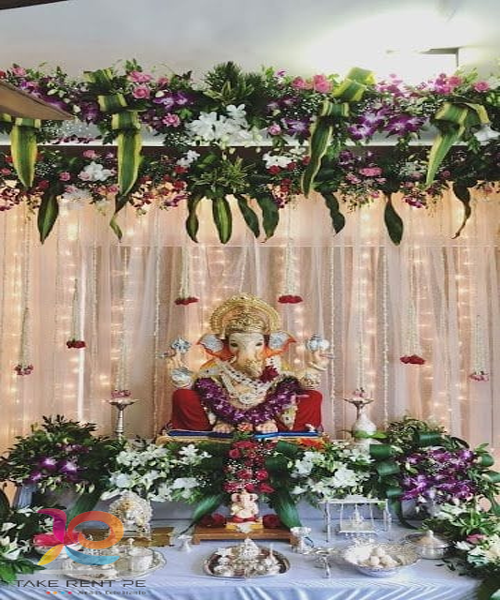 Adorable Ganpati Decoration